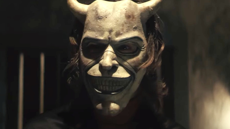 The Grabber full devil mask
