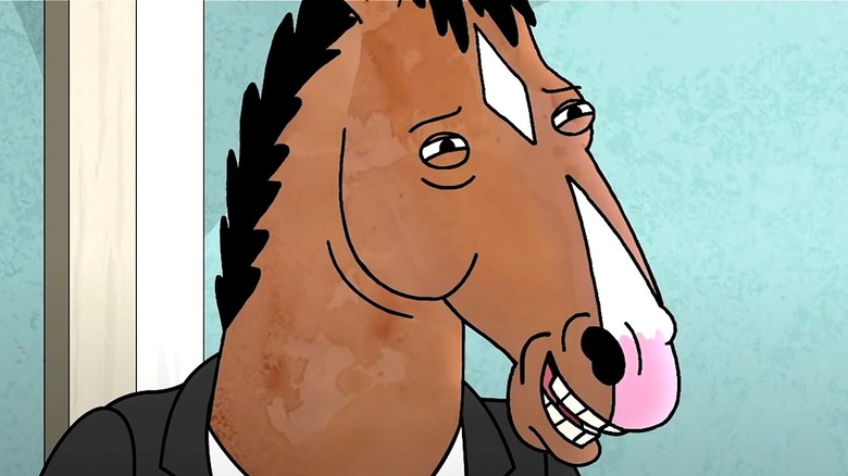 BoJack smiling 