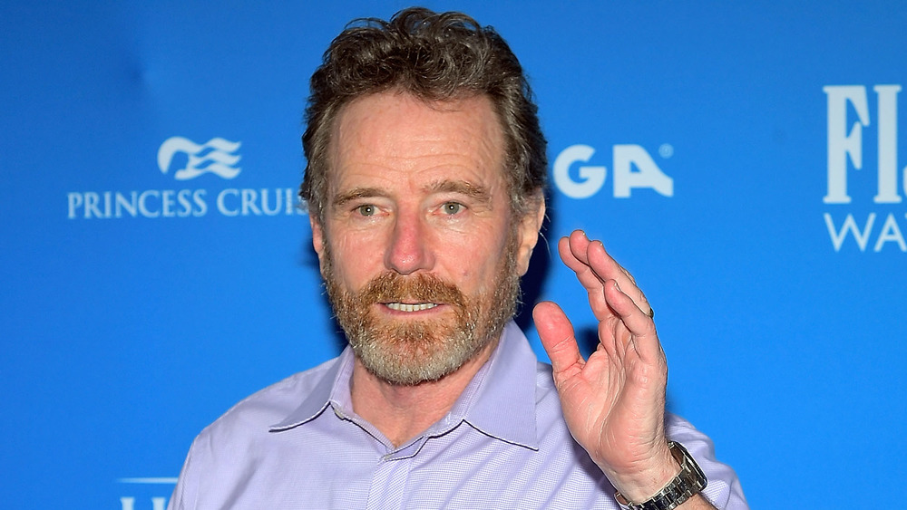 Bryan Cranston waving