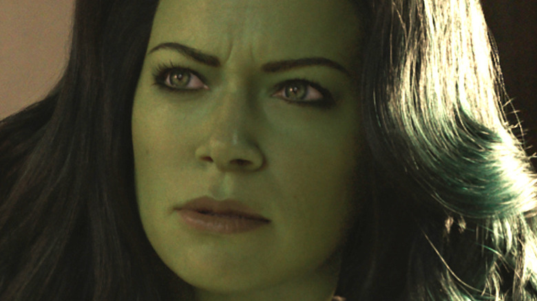 She-Hulk looking worried