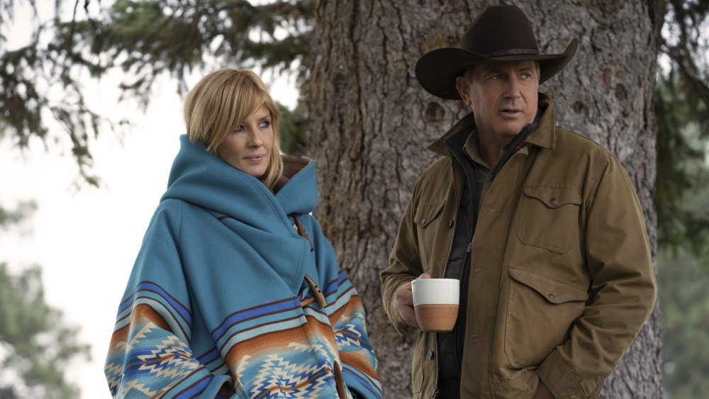 Kevin Costner and Kelly Reilly star on Yellowstone