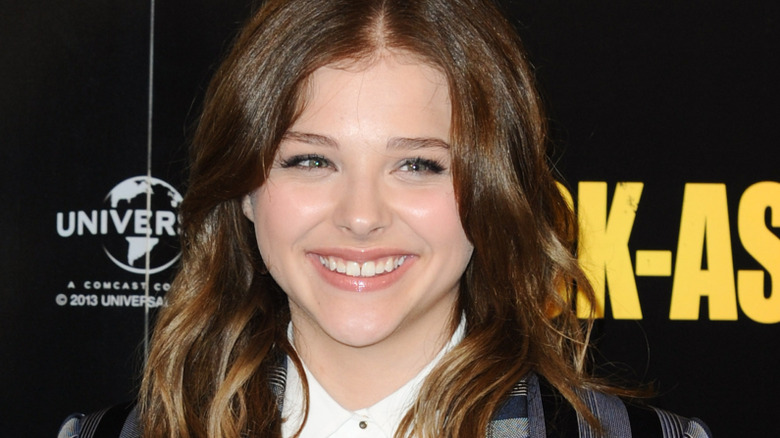 Chloë Grace Moretz smiling