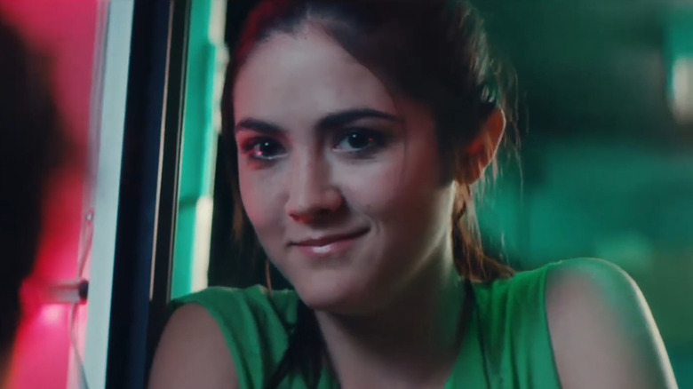 Val closed smile slightly to left