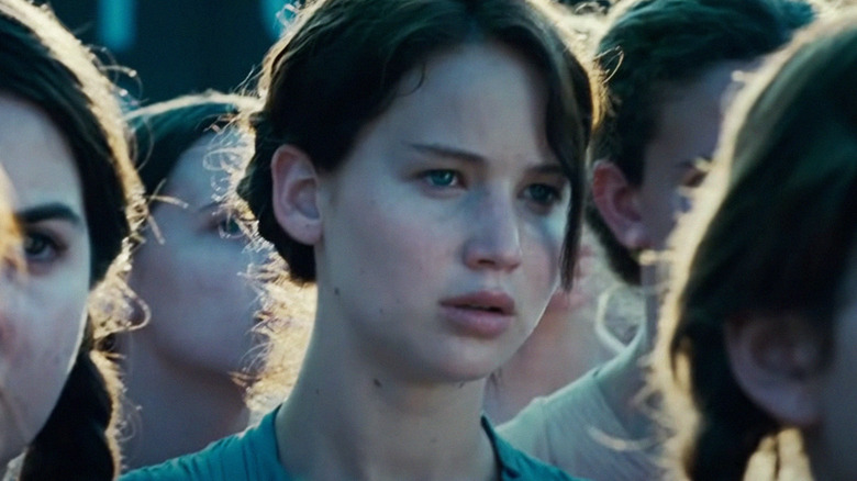 Katniss Face in a Crowd