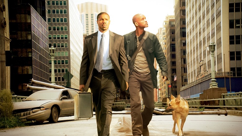 Michael B. Jordan and Will Smith in I Am Legend sequel