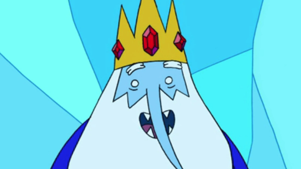 The Ice King in Adventure Time