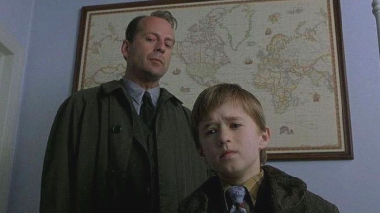 Bruce Willis and Haley Joel Osment