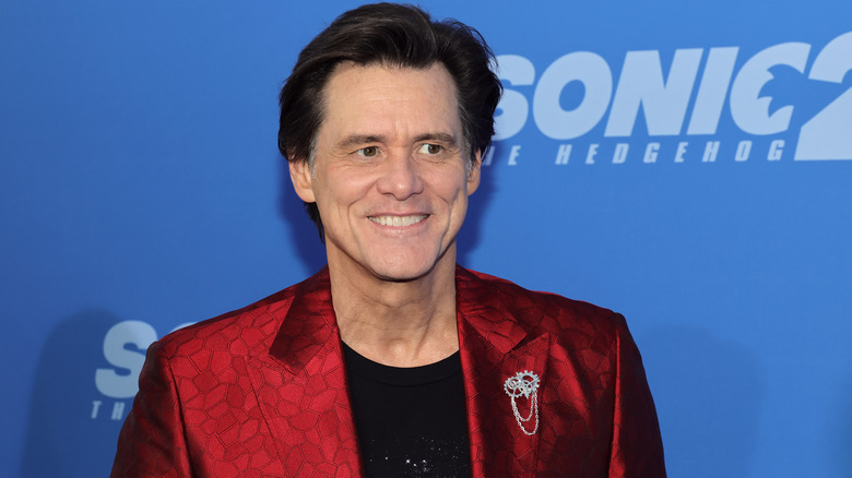 Jim Carrey smiling