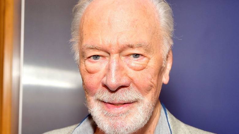 Christopher Plummer smiling