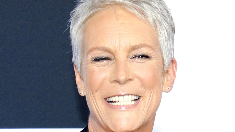 Jamie Lee Curtis smiling