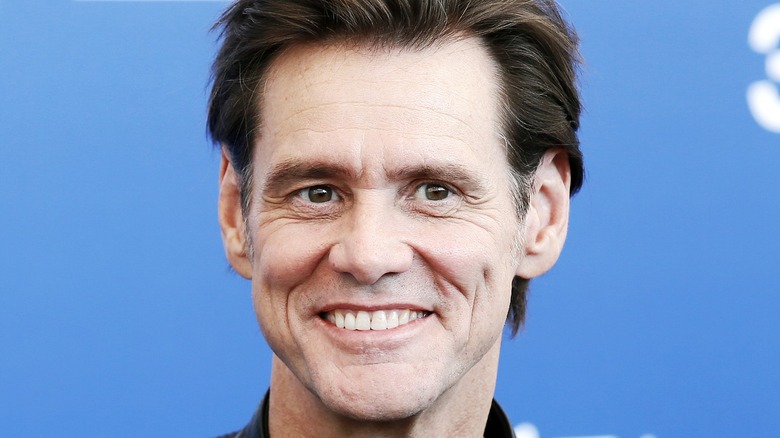 Jim Carrey at premiere