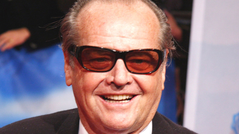 Jack Nicholson smiling