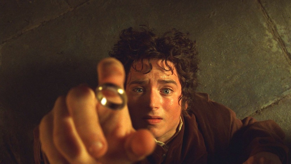 Elijah Wood as Frodo Baggins in The Lord of the Rings: The Fellowship of the Ring