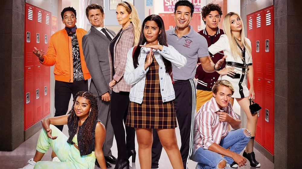 The cast of Peacock's Saved by the Bell revival 