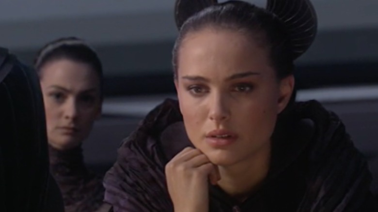 Padme Amidala in the Galactic Senate