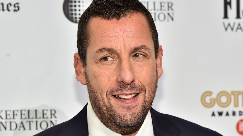 Adam Sandler smiling