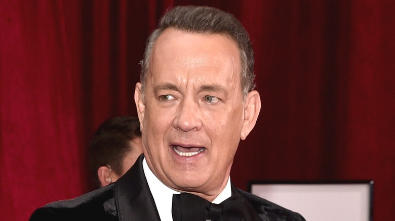 Tom Hanks speaking