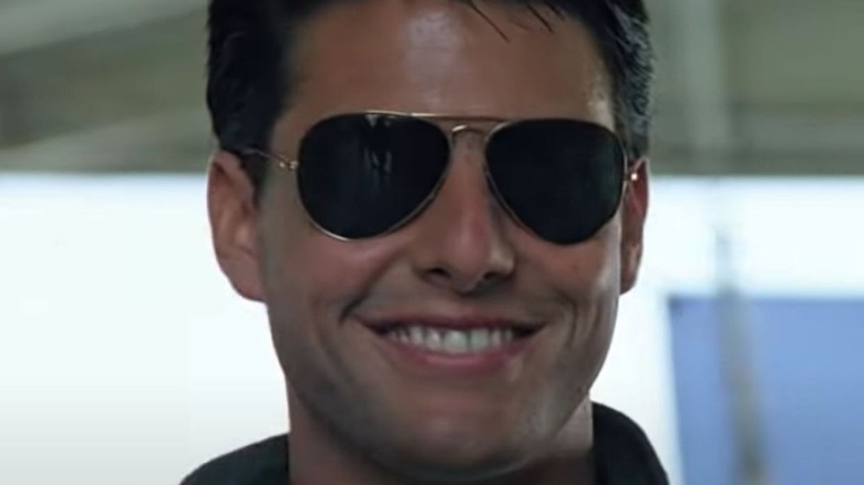 Tom Cruise smiling with glasses