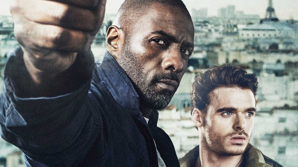 The Take poster art featuring Idris Elba and Richard Madden