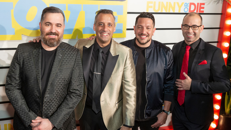 Impractical Jokers attending movie premiere 