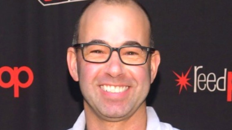 James Murray smiling