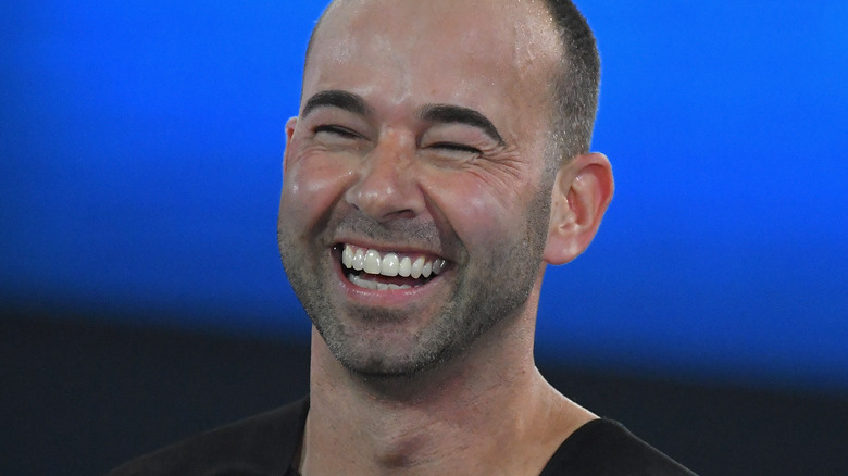 James" Murr" Murray laughs