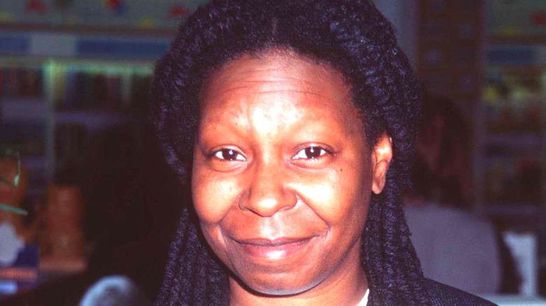 Whoopi Goldberg smiling