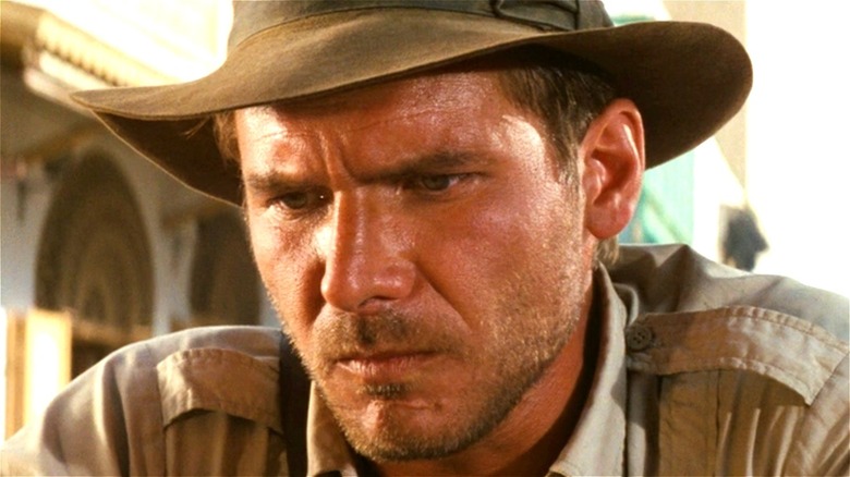 Indiana Jones angry