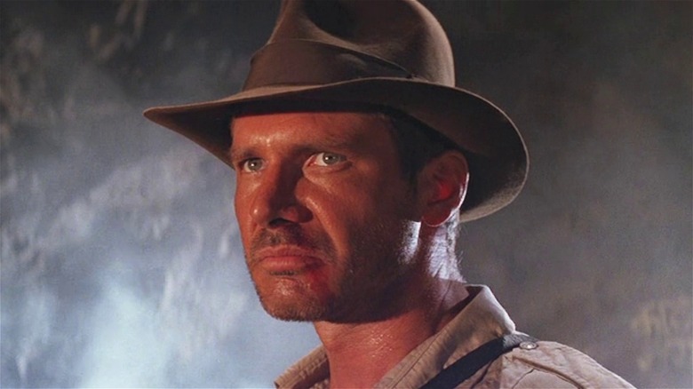 Indiana Jones angry