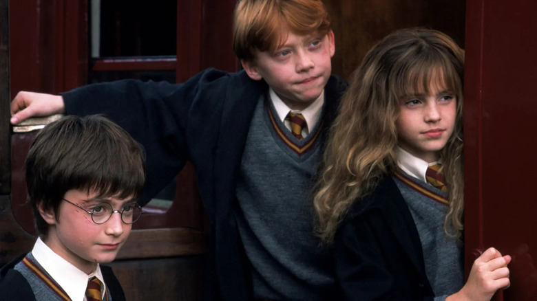 Harry, Ron, and Hermione