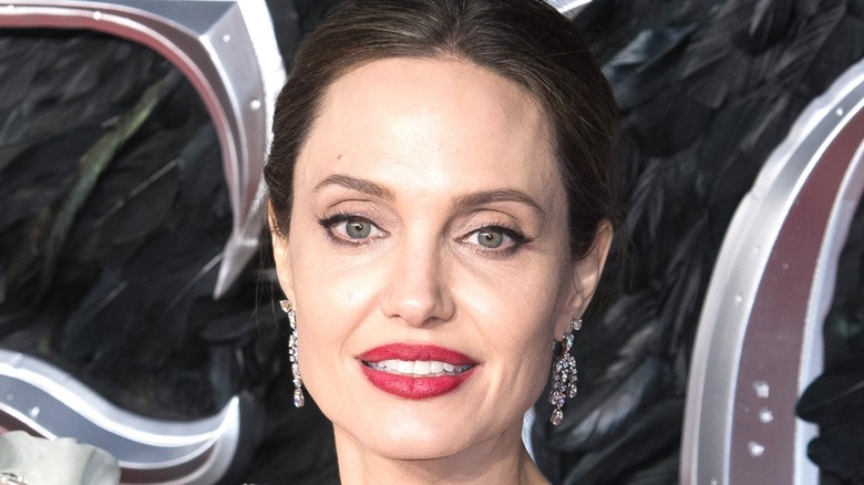 Angelina Jolie smiling at an event