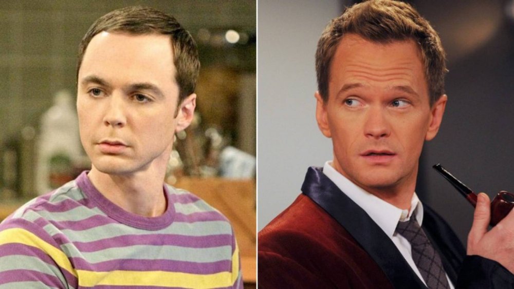 Sheldon Cooper and Barney Stinson