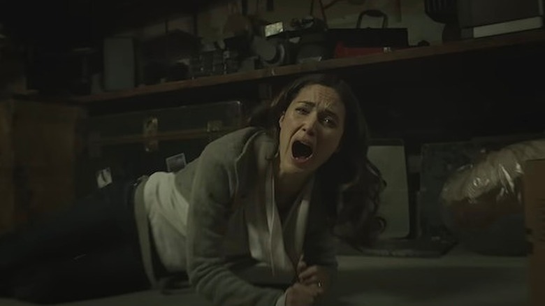 Renai Lambert screaming