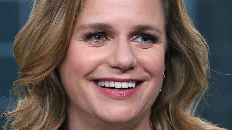 Andrea Barber smiling