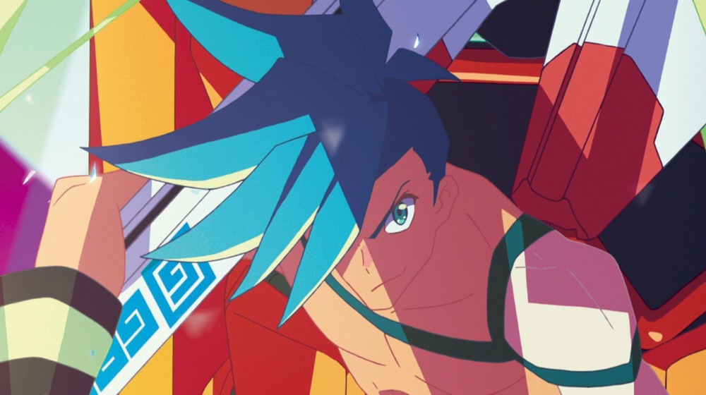 Galo has robot armor in Promare