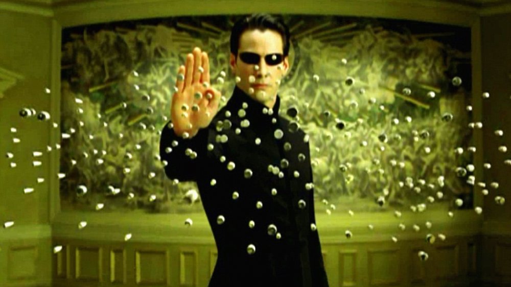Keanu Reeves as Neo in The Matrix
