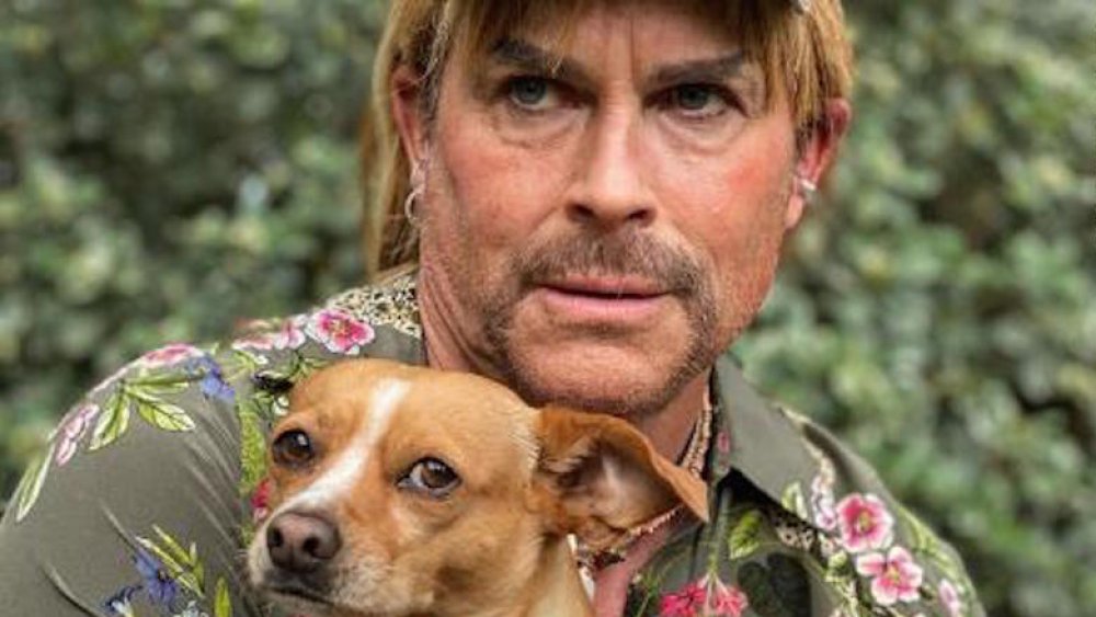 Rob Lowe as Joe Exotic from Tiger King