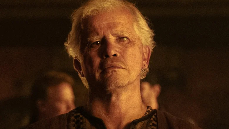 Eumaeus looking thoughtful in The Odyssey