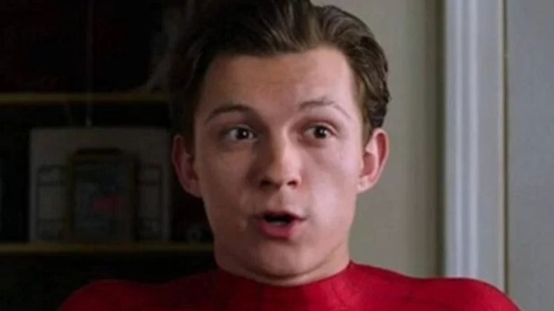 Peter Parker talking