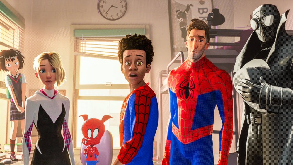 The spidery cast of Spider-Man: Into the Spider-Verse led by Miles Morales