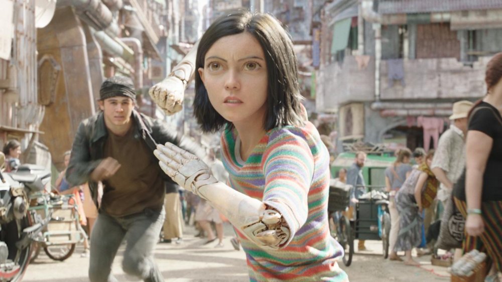 Rosa Salazar as Alita in Alita: Battle Angel