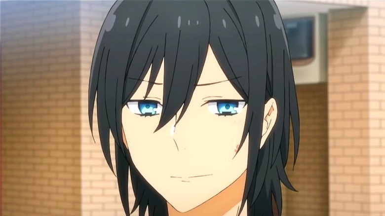 Izumi Miyamura with long hair 