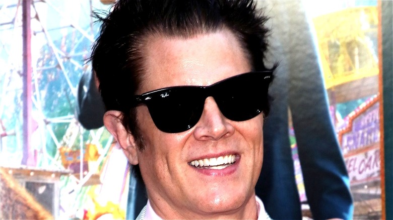 Johnny Knoxville wearing sunglasses
