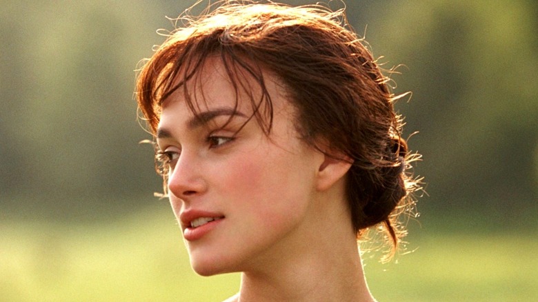 Elizabeth Bennet smiling in sun