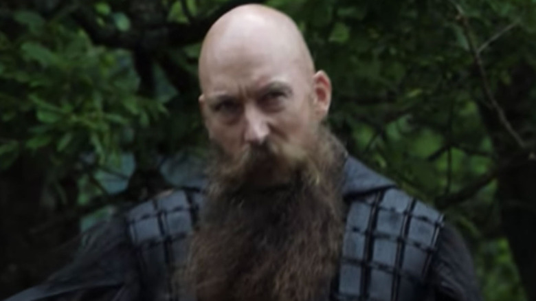 Jari Kare glaring at someone