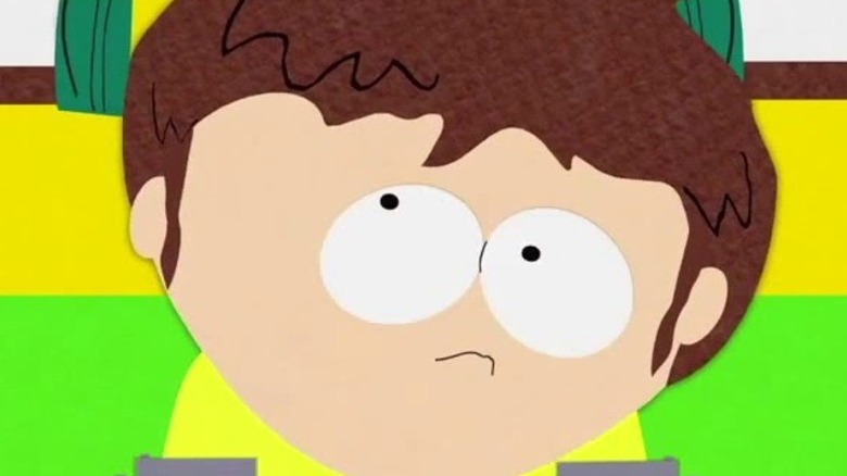 A close-up of Jimmy on South Park