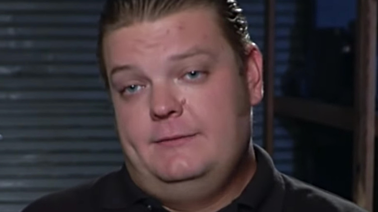 Corey Harrison Pawn Stars slicked-back hair