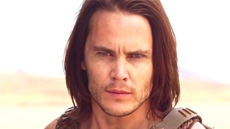 John Carter stares