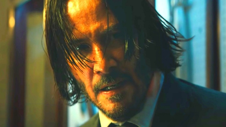 John Wick looking gruff