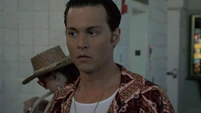 Donnie Brasco looking serious